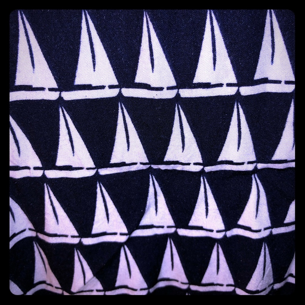 Gap nautical summer dress size S navy boats